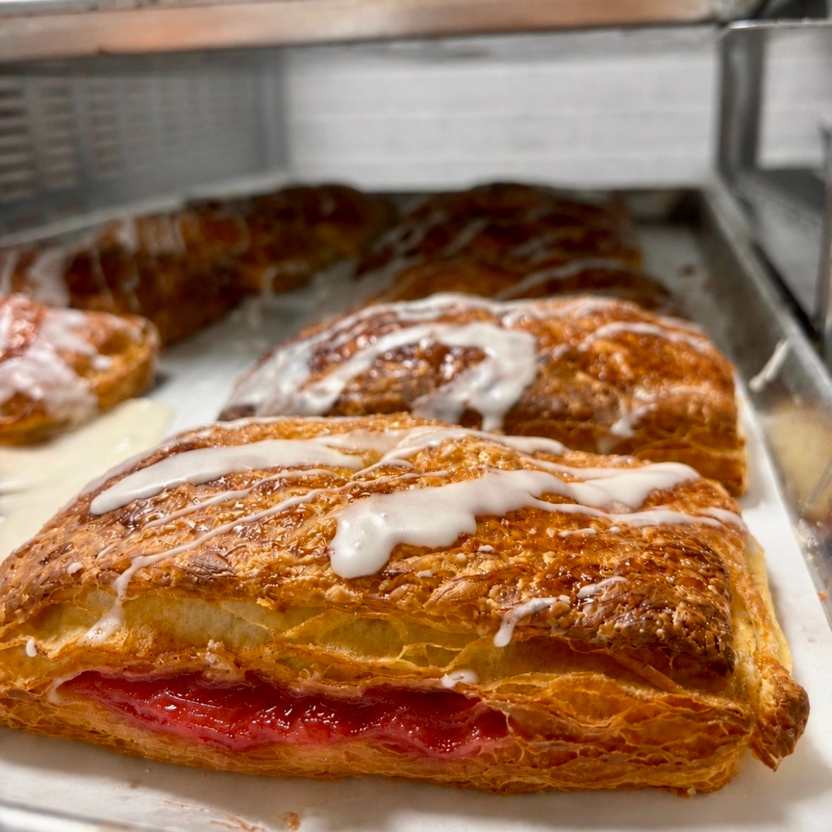 Strawberry Rhubarb Turnover