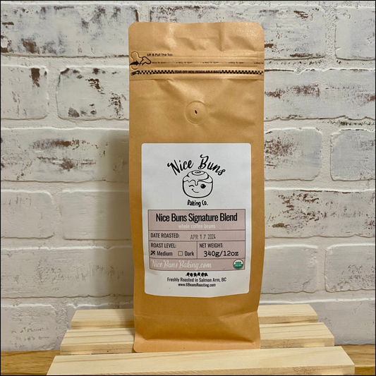 NICE BUNS SIGNATURE BLEND - Whole Coffee Beans (340g/12oz)