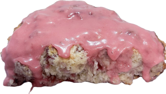 Raspberry White Chocolate Scone